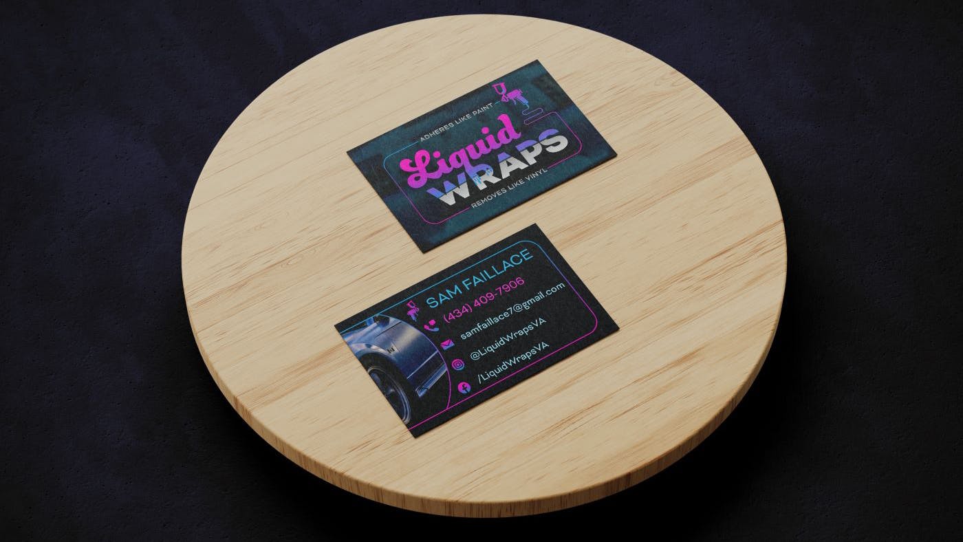 Cover Image for Liquid Wraps Branding Package: Automotive Painting Business